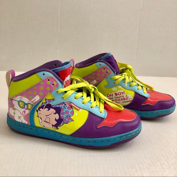 betty boop tennis shoes